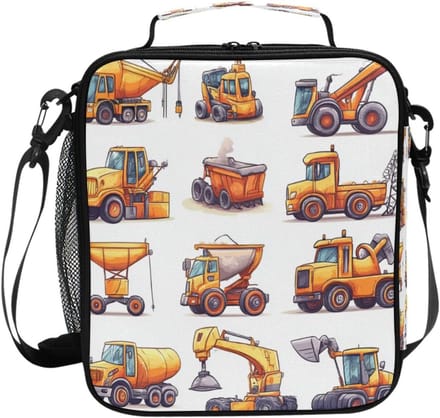 Lunchbox Mannen - Koeltas Lunch - Eten Meenemen - Temperatuurregeling - 10.5*3.5*9.5 inch - Multicolor