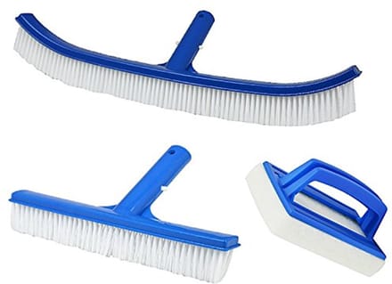 Zwembadborstel Set - 3-delige Set voor Optimale Zwembadreiniging