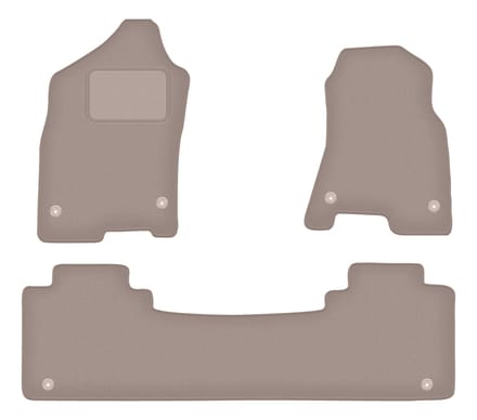 Wielganizator WLG-CARLUX Serie - Automatten - Beige - Dodge RAM 1500 Quad Cab