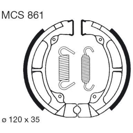 Remschoenset TRW MCS861