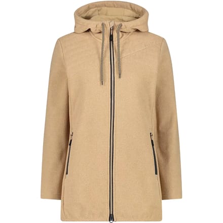 Jacquard Hoody Dames CMP Knit-Tech Hybrid