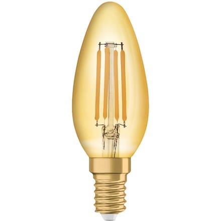 Radium LED Essence sfeer E14 4W kaars goud