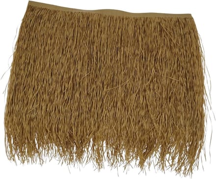 Rieten Rol - Stro Mat - Terras Overkapping - Vlamvertragend PETG Materiaal - 50x47cm - Natuurlijk