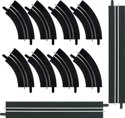 Carrera Digitaal 143Single-Lane Bends / Straight section Extension Set