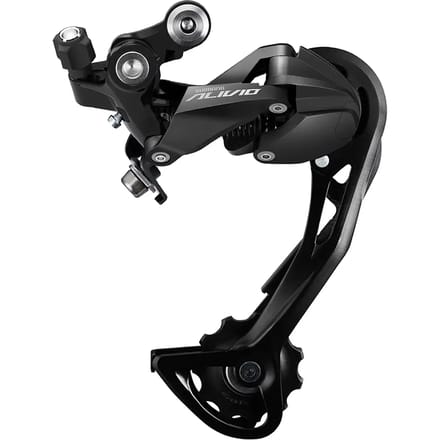 Shimano Achterderailleur - 9-speed - Alivio RD-M3100 - Met lange kooi - Zwart