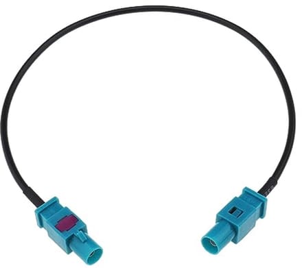 Dailygoody Antenne Adapter Kabel - Fakra Z Mannelijk naar Mannelijk