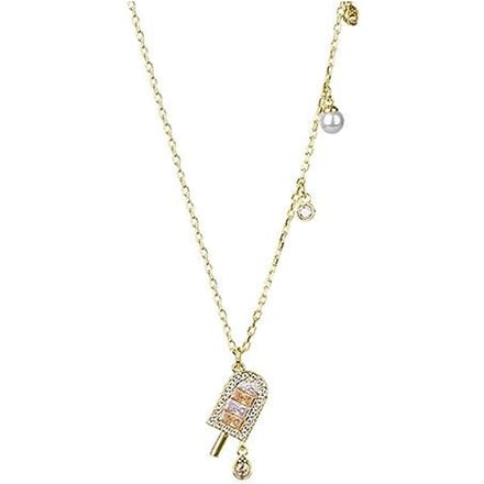 Swarovski IJsco Ketting Dames ketting Goud 5465294 Box (Random Color) beige