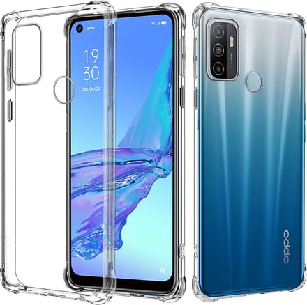 Shockproof Soft TPU hoesje Silicone Case Geschikt voor: Oppo A53 / Oppo A53s