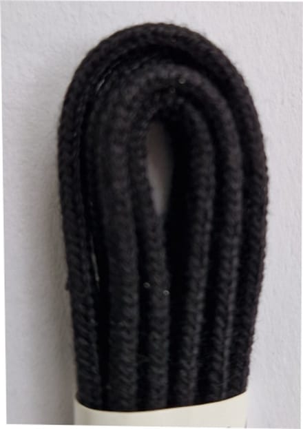 Ronilux Veter - Zwart - Dun Rond - Lengte 75 cm - Dikte 2,5 mm - Schoenveter