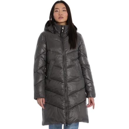 Ragwear Rebelka Shiny Stone Grey Winterjas Dames