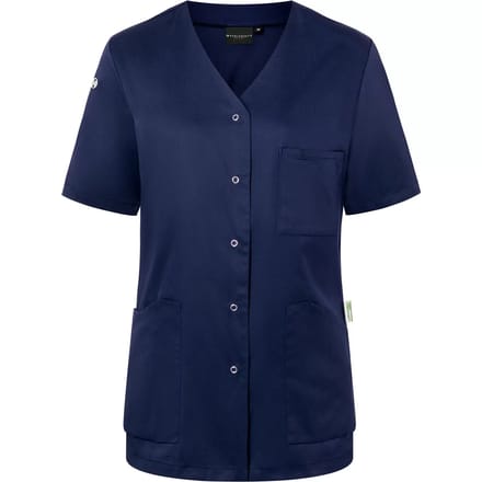 Karlowsky Shortsleeve Ladies´ Kasack Essential KY131 - Navy (ca. Pantone 533C) - 44
