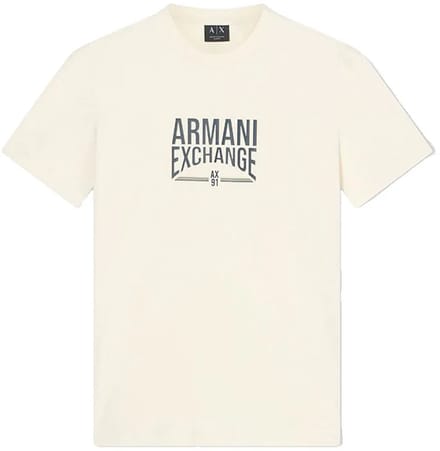 Armani Exchange Xm002452_af10334 T-shirt Met Korte Mouwen Beige 2XL Man