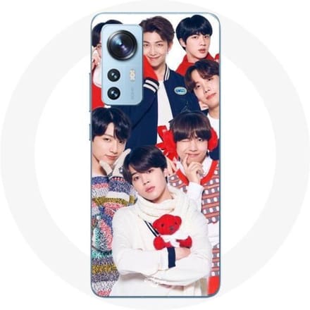 Coque pour Xiaomi Mi 12 / 12X BTS Affiche Memebers Cadeau de Noël 2023