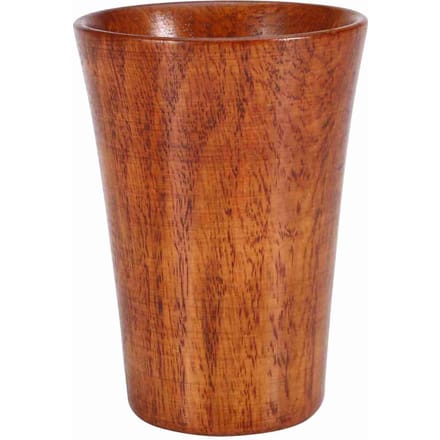 Handgemaakte Primitieve Natuurlijke Houten Thee Drinkbeker Bier Koffiebeker Melkcontainer brown