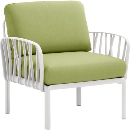 Nardi Komodo Fauteuil - bianco - avocado Sunbrella®