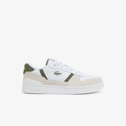 Lacoste T-CLIP SET 126 7 SMA WHT/KHK Heren Sneakers - wit-khaki