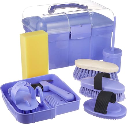 AHD® Paarden spullen - Paars - 31cm x 22cm x 20 cm