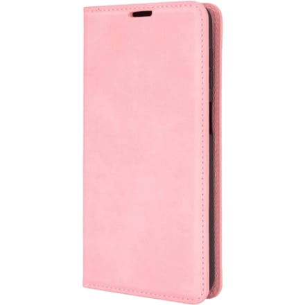 Mocaa Samsung Galaxy A12 Magnetisch Slim Fit Bookcase Hoesje Roze