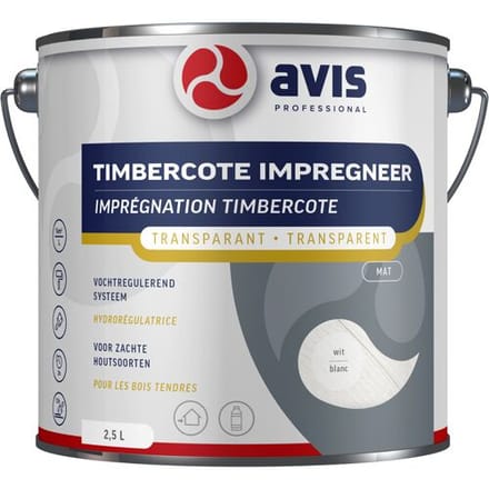 Avis Timbercote Impregneer - Wit