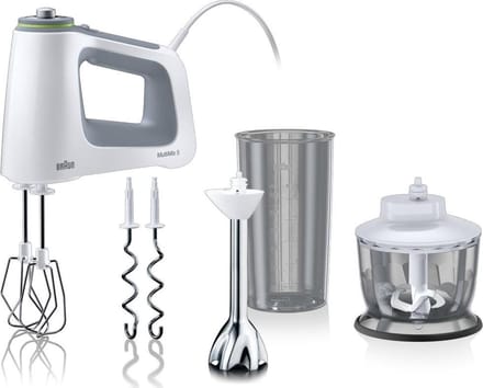 Braun Handmixer MultiMix 5 HM 5137 WH - 750 W