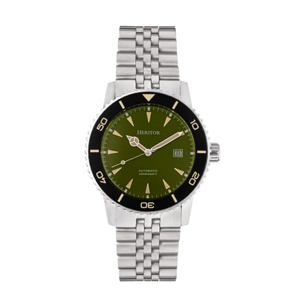 Heritor Hurst Diver Automatics HERHS1904 Heren Horloge 43MM 20ATM