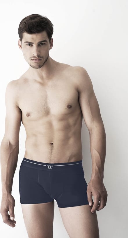 Woody  Boxer Short Duopack  Blauw S
