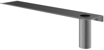 Hotbath &More Shelves - Beker - Voor Planchet - Geborsteld Gunmetal PVD
