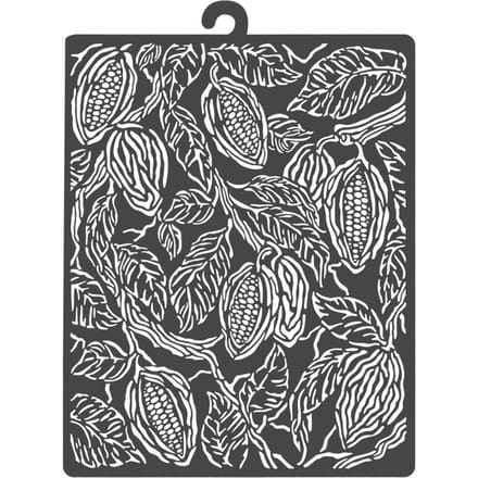Sjabloon "Coffee and Chocolate - Cocoa Beans"