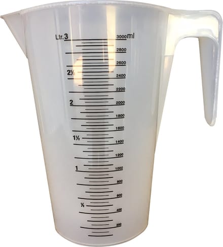 Maatbeker van 3 liter - Maatbeker van 3000ml