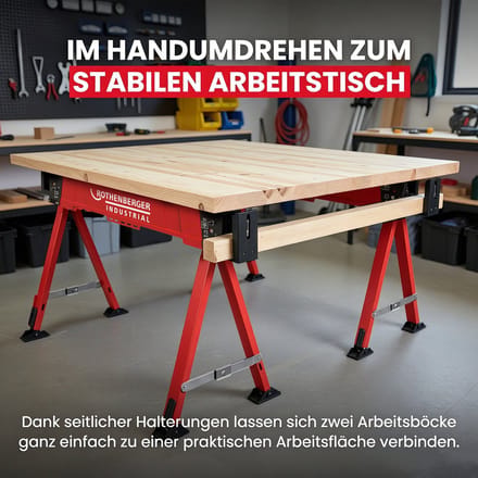 ROTHENBERGER Industrial Falt Arbeitsbock - 1500005580