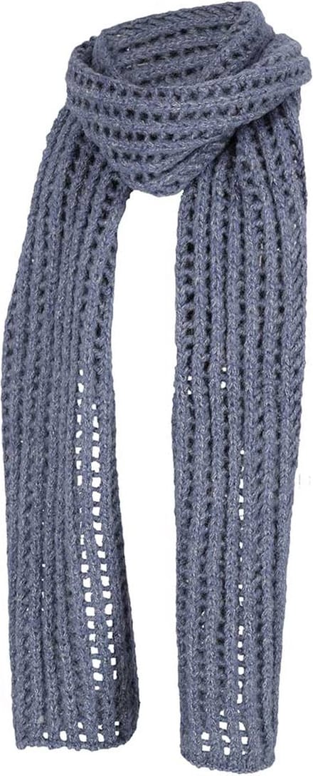 Winter Sjaal Effen Sjaal Dames Sjaal Denim Blauw