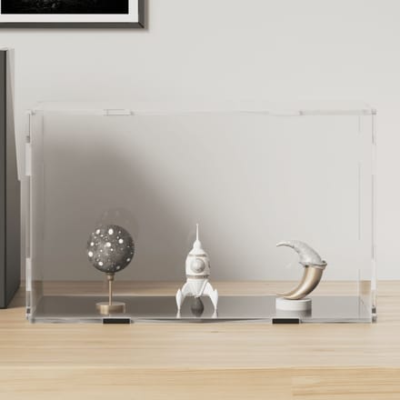 vidaXL - Displaybox - transparant - 31x17x19 - cm - acryl