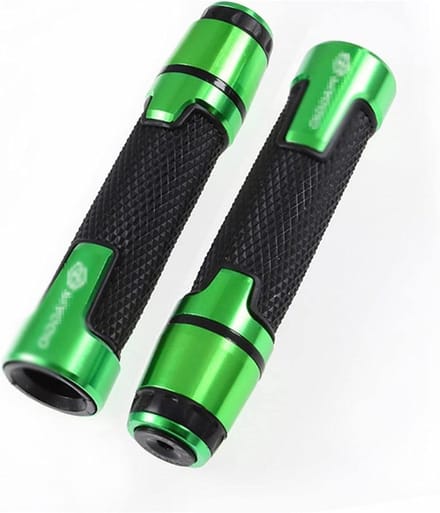 Motorfiets Handgrepen - Stuurgrepen Rubber - Comfortabel Rijden - Antislip Ontwerp - 22mm Universeel - D