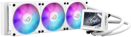 ASUS ROG Ryujin III 360 ARGB Extreme - All-in-One Waterkoeler - 360mm Radiator - LCD Display - ARGB Verlichting - Wit
