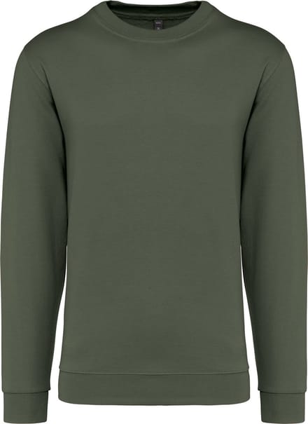 Sweater 'Crew Neck Sweatshirt' Kariban Collectie Basic+ S - Caper Green