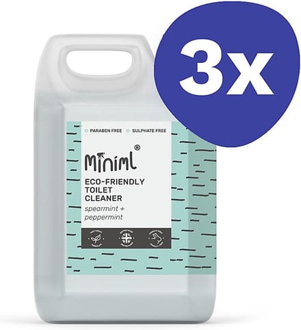 Miniml Toiletreiniger Spearmunt & Peppermunt - 5L Refill (3x 5L)