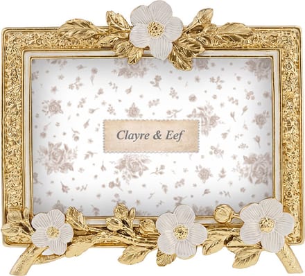 Clayre & Eef Fotolijst Goudkleurig Kunststof