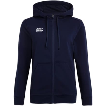 Dames fleece hoodie met rits Canterbury