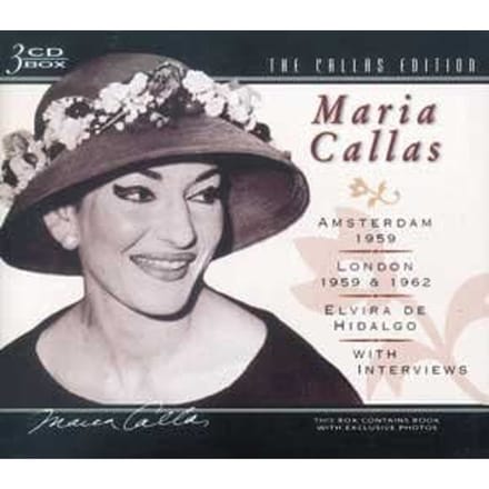 CD MARIA CALLAS - Editie Vol.4 Japan World Music Gebruikt