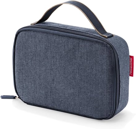 Sporttas Dames Thermo-case Donkerblauw - Herringbone Design - One Size
