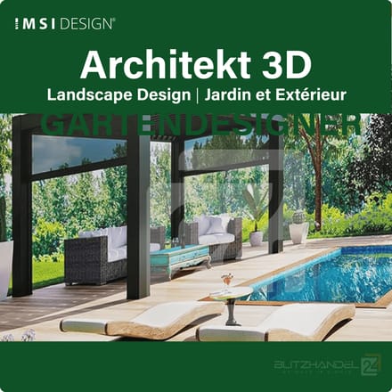 Architect 3D 24 Landscape Design Nieuwe Aankoop Duits