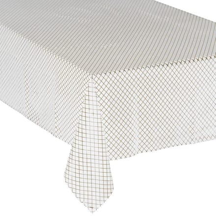 Tafelkleed in ruitpatroon, 140 x 240 cm