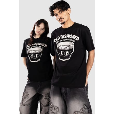 The Dudes Old Fashioned T-Shirt zwart