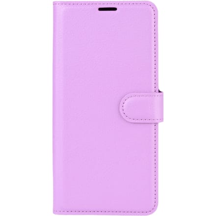 Mocaa Samsung Galaxy A21s Portemonnee Hoesje Pasjes Paars