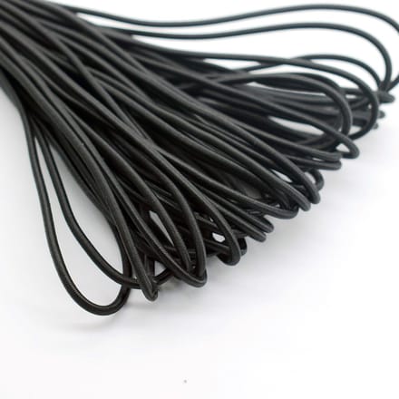 BukkitBow - Elastisch Bungee Koord 5 Meter - 3 mm Polyester Elastiek - Outdoor en DIY Touw