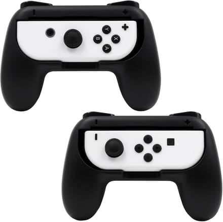 SolidKeus - Ergonomische Joy-Con Grip voor Nintendo Switch, 2 Stuks
