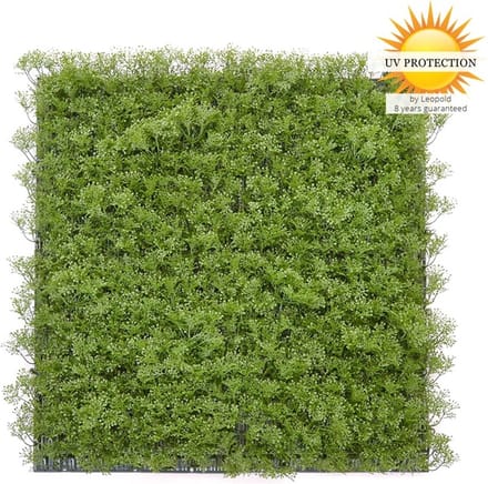 LeopoldFlora Kunstmos Mat voor Buiten - Groen - 50 x 50 cm