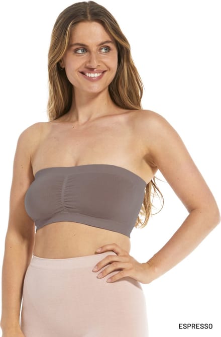 MAGIC Bodyfashion Comfort Bandeau Dames Beha - Espresso - Maat S