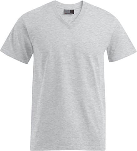 Promodoro Premium V-Neck-T E3025 - Sports Grey (Heather) - S