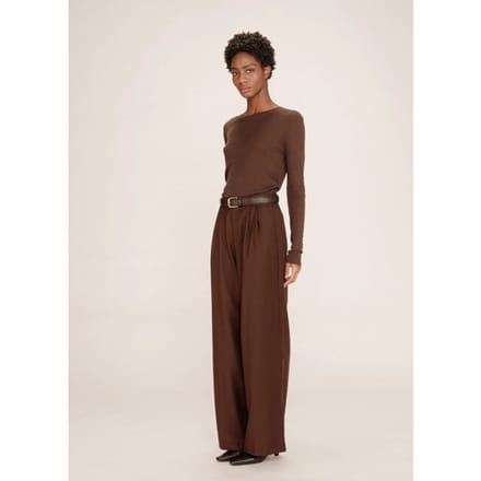 Grace & Mila Tatum pantalon wol bruin